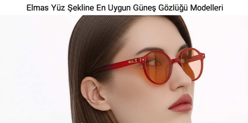 Elmas Yüz Şekline En Uygun Güneş Gözlüğü Modelleri