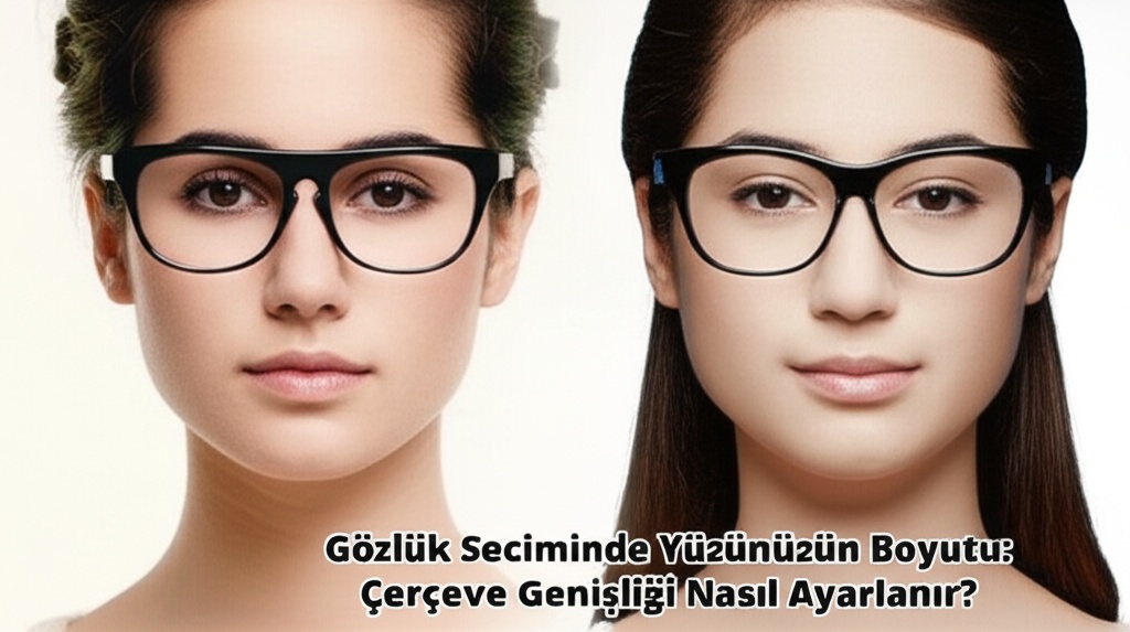 Gözlük Seçiminde Yüzünüzün Boyutu: Çerçeve Genişliği Nasıl Ayarlanır?