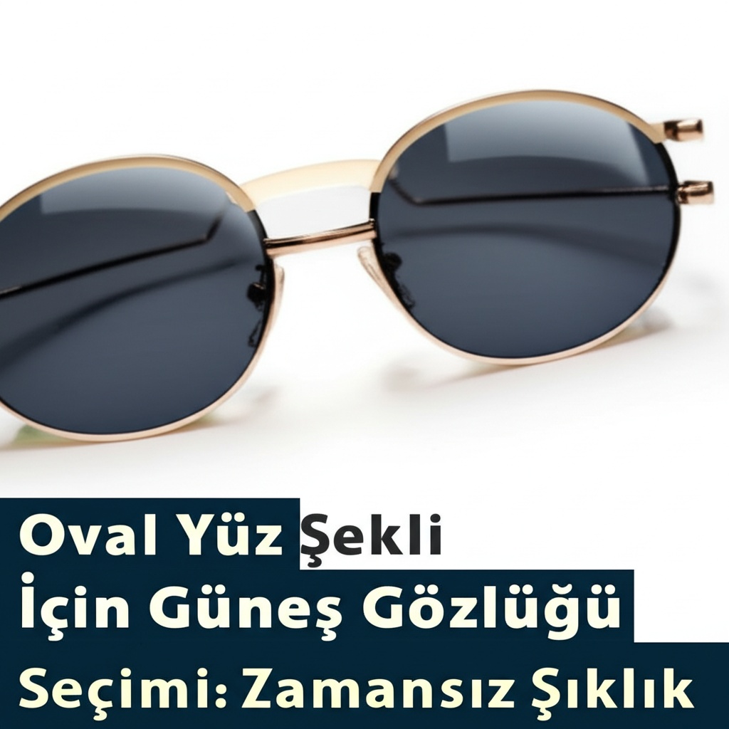 Oval Yüz Şekli İçin Güneş Gözlüğü Seçimi: Zamansız Şıklık