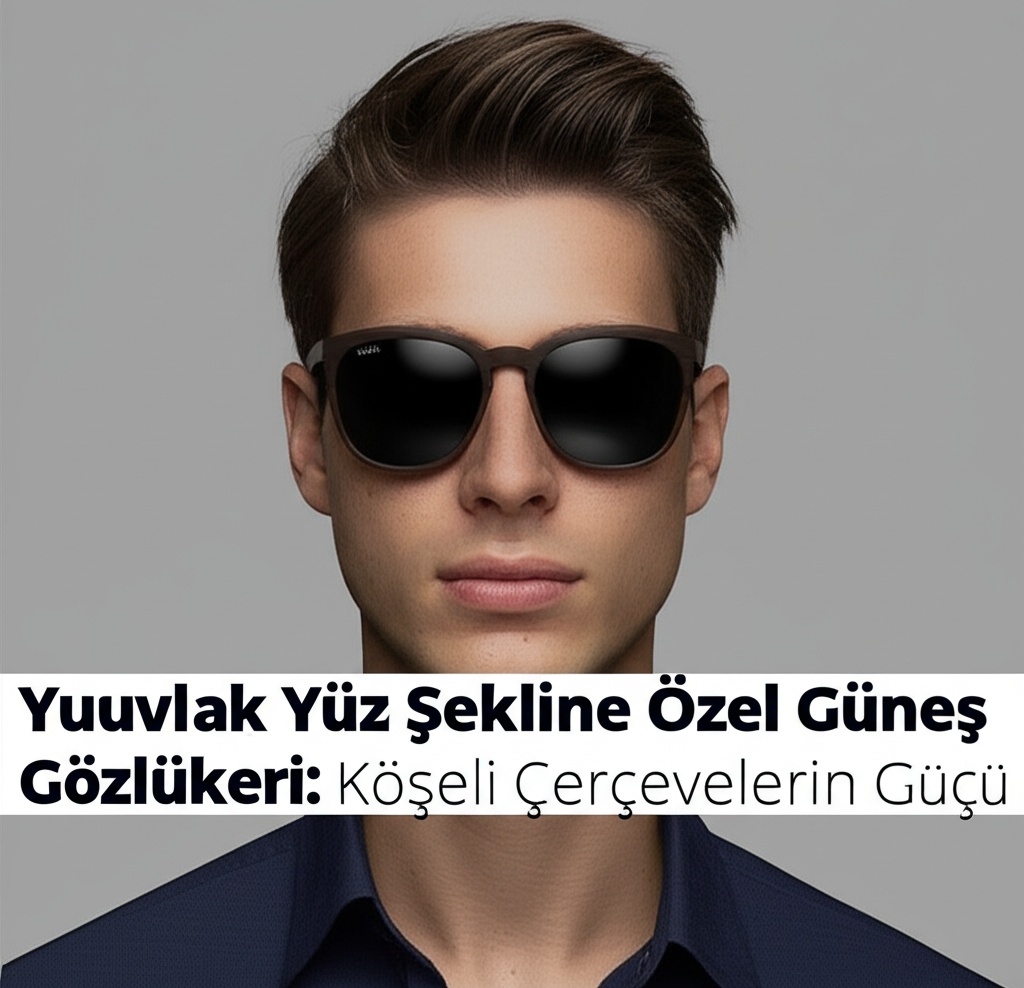Yuvarlak Yüz Şekline Özel Güneş Gözlükleri: Köşeli Çerçevelerin Gücü