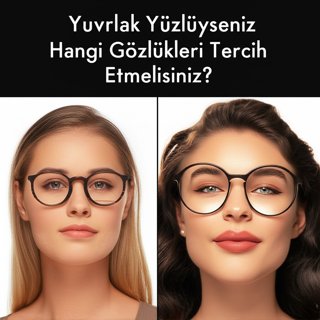 Yuvarlak Yüzlüyseniz Hangi Gözlükleri Tercih Etmelisiniz?